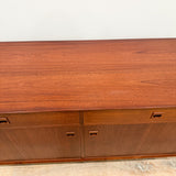 Vintage Small Teak Sideboard on Tapered Legs