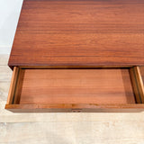 Vintage Small Teak Sideboard on Tapered Legs