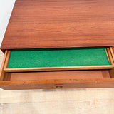 Vintage Small Teak Sideboard on Tapered Legs