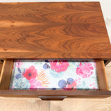 Mid Century Walnut Low 9 Drawer Dresser