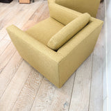 Pair of Mid Century Lounge Chairs - New Upholstery