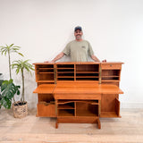 Danish Teak Desk in a Box