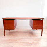 Danish Teak Desk by GV Mobler