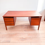 Danish Teak Desk by GV Mobler