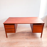 Danish Teak Desk by GV Mobler