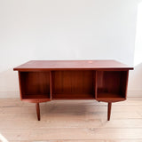 Danish Teak Desk w/ Key