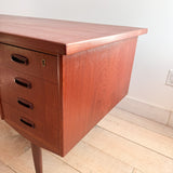 Danish Teak Desk w/ Key