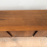 Mid Century Walnut Record/Media Cabinet