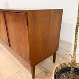 Mid Century Walnut Record/Media Cabinet