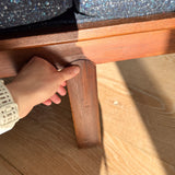 Danish Teak Sofa w/ New Upholstery