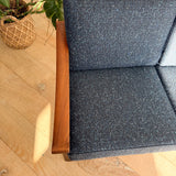 Danish Teak Sofa w/ New Upholstery