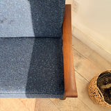 Danish Teak Sofa w/ New Upholstery