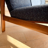 Danish Teak Sofa w/ New Upholstery