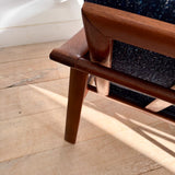 Danish Teak Sofa w/ New Upholstery