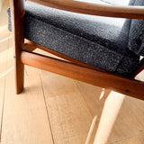 Danish Teak Sofa w/ New Upholstery