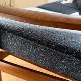 Danish Teak Sofa w/ New Upholstery