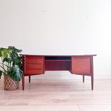 Arne Vodder Danish Teak Desk