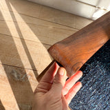 Pair of Danish Teak Chairs w/ Single Ottoman