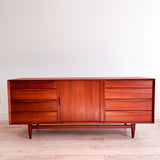 Danish Teak Credenza by Svend Madsen for Falster