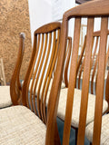 Set of 6 Vintage Teak Dining Chairs