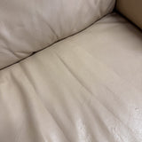 Natuzzi Italian Leather Postmodern Loveseat