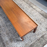 Vintage Walnut Coffee Table 6’