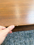 Vintage Walnut Coffee Table 6’