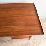 Danish Teak Desk by Arne Vodder for H.P. Hansen