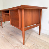 Danish Teak Desk by Arne Vodder for H.P. Hansen
