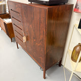 Rare Arne Wahl Iverson Rosewood Gentleman's Chest