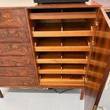 Rare Arne Wahl Iverson Rosewood Gentleman's Chest