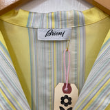 Vintage Italian Silk Men’s Button Up