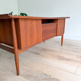Danish Teak Desk by Arne Vodder for H.P. Hansen