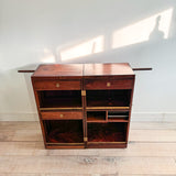 Rare Dyrlund Rosewood Bar Cart