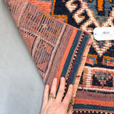 2.8' x 9' VTG Pink Turkish Rug