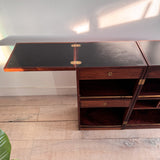 Rare Dyrlund Rosewood Bar Cart