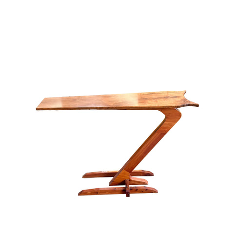 Handmade Walnut + Cedar Cantilever Table