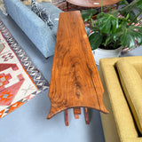 Handmade Walnut + Cedar Cantilever Table
