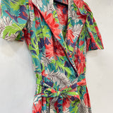 Barmon Long Floral Wrap Dress