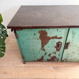 Vintage Industrial Metal Cabinet