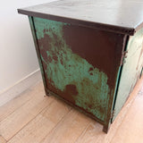 Vintage Industrial Metal Cabinet