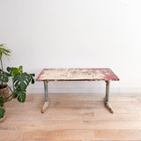 Vintage Industrial Metal Table