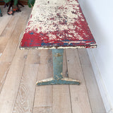Vintage Industrial Metal Table