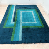 Blue Rya Rug - 8'3x11'6