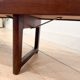 Rare Bruksbo Norway Rosewood Coffee Table/Bench