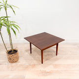 Jens Risom Walnut Coffee Table