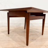 Jens Risom Walnut Coffee Table