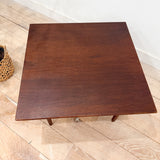 Jens Risom Walnut Coffee Table