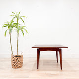 Jens Risom Walnut Coffee Table