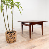 Jens Risom Walnut Coffee Table
